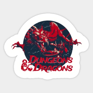 dungeons and dragons games Sticker